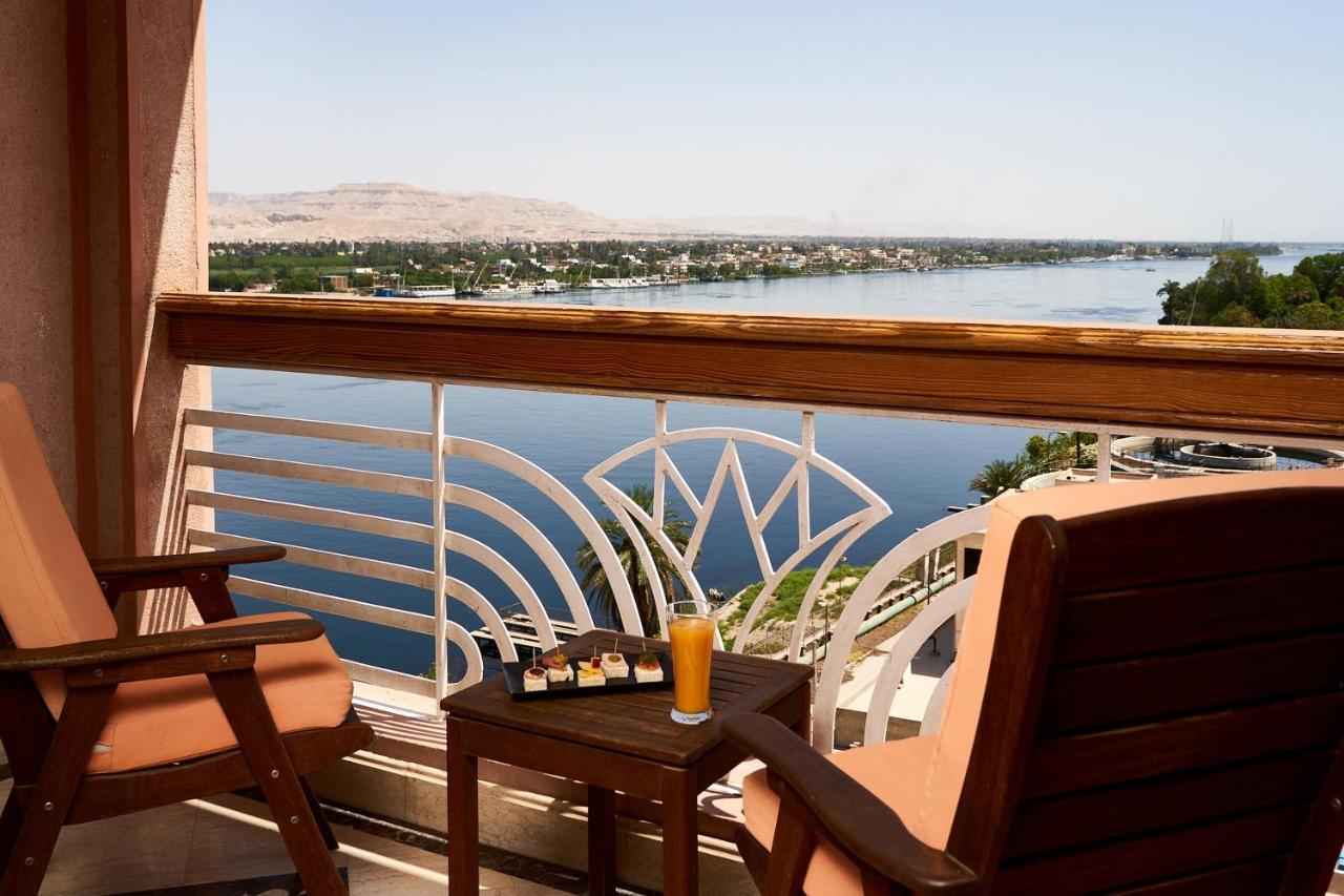 לוקסור Sonesta St. George Hotel - Convention Center מראה חיצוני תמונה View of the Nile from the Four Seasons Hotel, Luxor