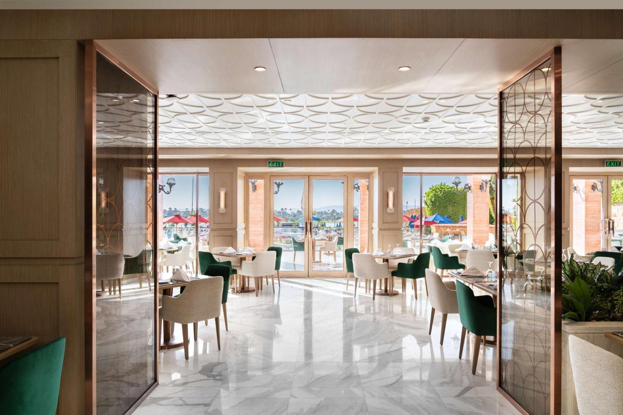 לוקסור Sonesta St. George Hotel - Convention Center מראה חיצוני תמונה The restaurant