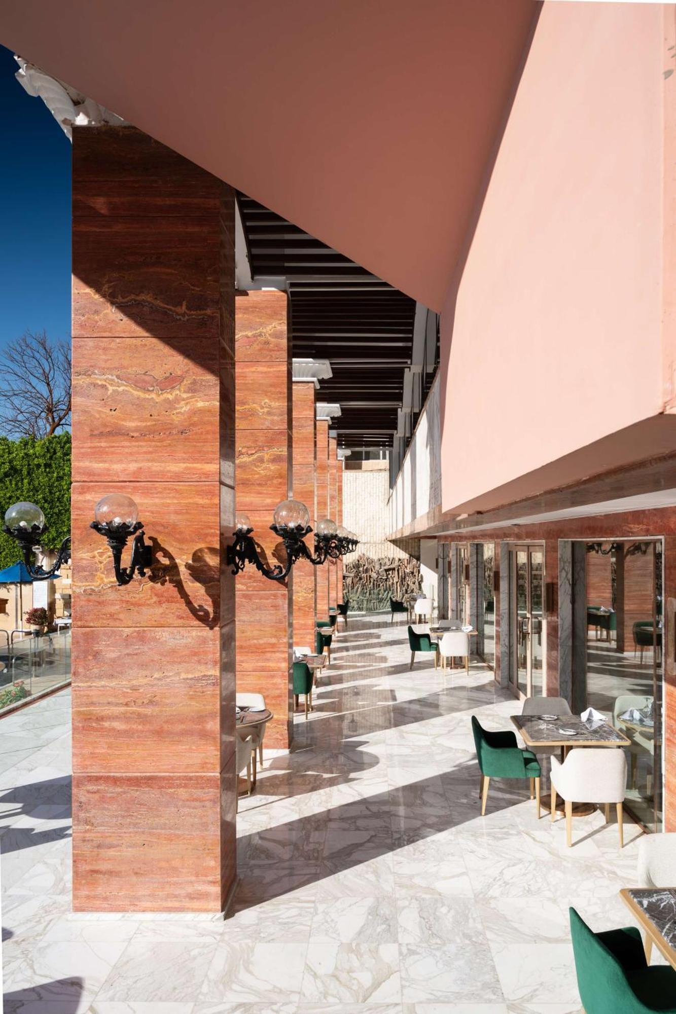 לוקסור Sonesta St. George Hotel - Convention Center מראה חיצוני תמונה The restaurant